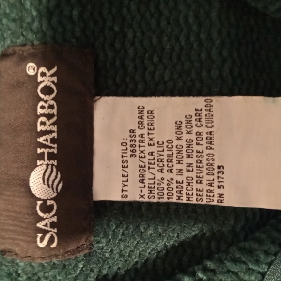 Green Sweater, Smooth Knit - Picture 4 of 5